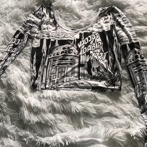 Star Wars Comic F21 Crop top